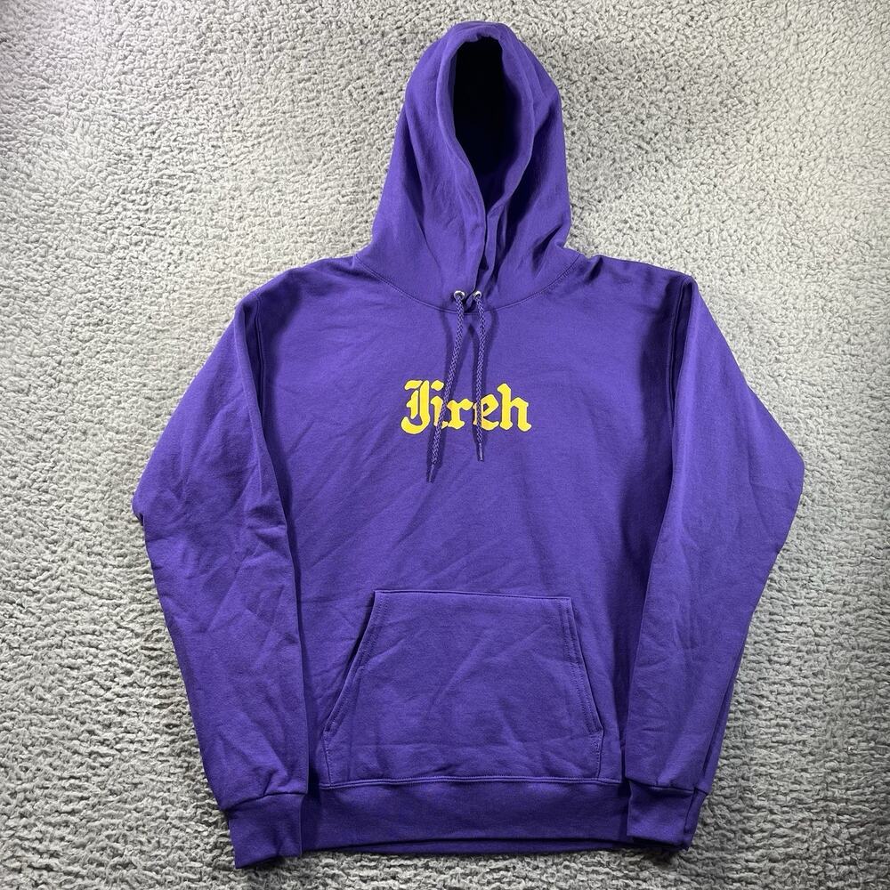 Elevation Worship Jireh You Are Enough Hoodie Purple Yellow Mens Size Small - Picture 3 of 8